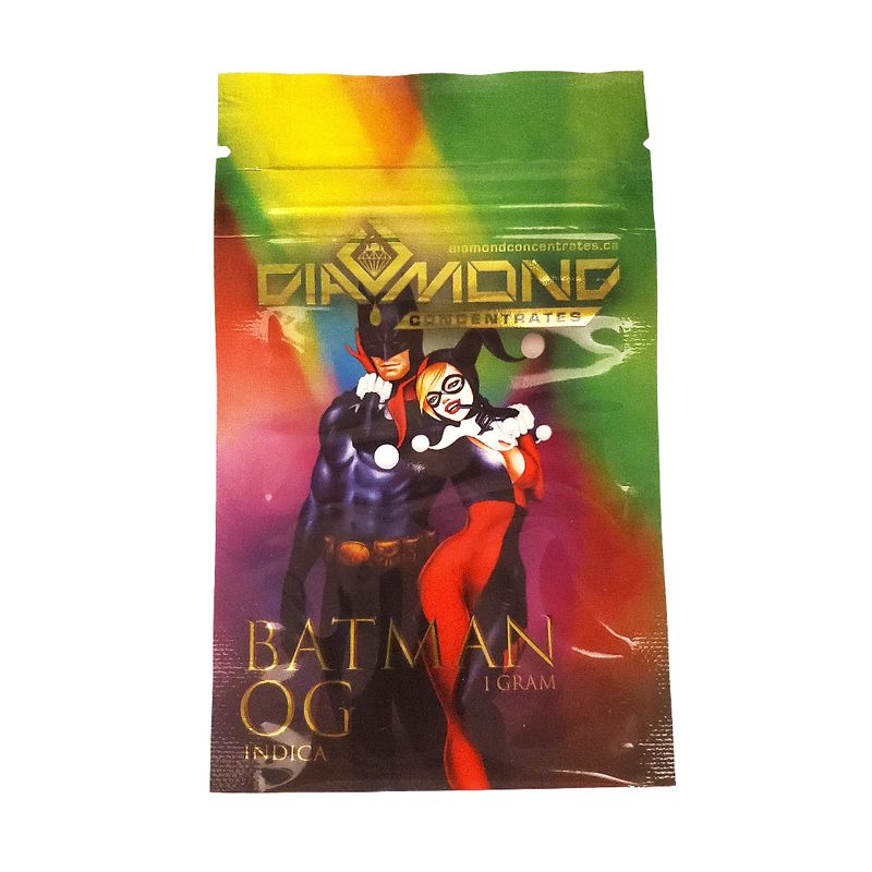 (1g) (Indica) Batman OG Shatter By Diamond Concentrates