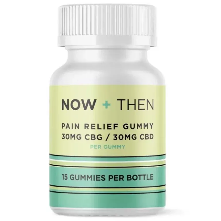 (30mg CBD + 30mg CBG) Pain Relief Gummies By Now+Then (30mg CBD + 30mg CBG) Pain Relief Gummies By Now+Then