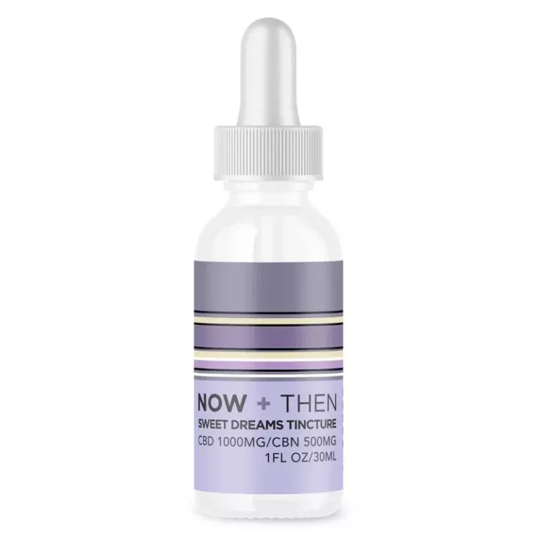 (1000mg CBD + 500mg CBN) Sweet Dreams Tincture By Now+Then