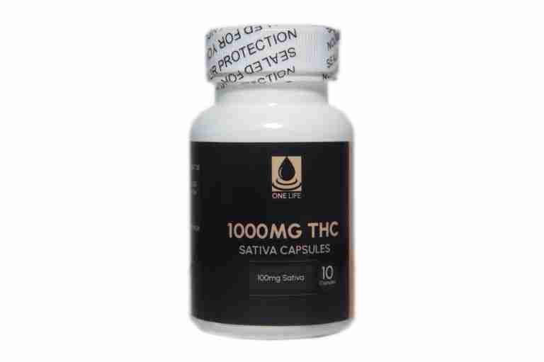 (1000mg Sativa) Capsules By One Life