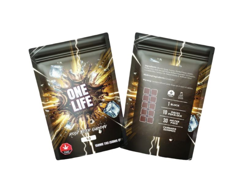 (150mg THC + 150mg CBD) Root Beer Gummy By One Life