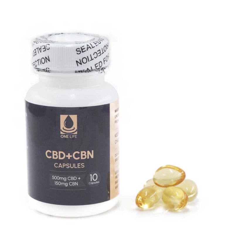 (500mg CBD+150mg CBN) Capsules By One Life