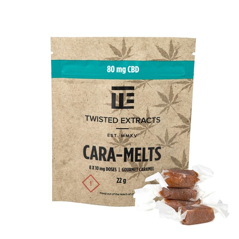 Cara-Melts CBD (80mg) by Twisted Extracts