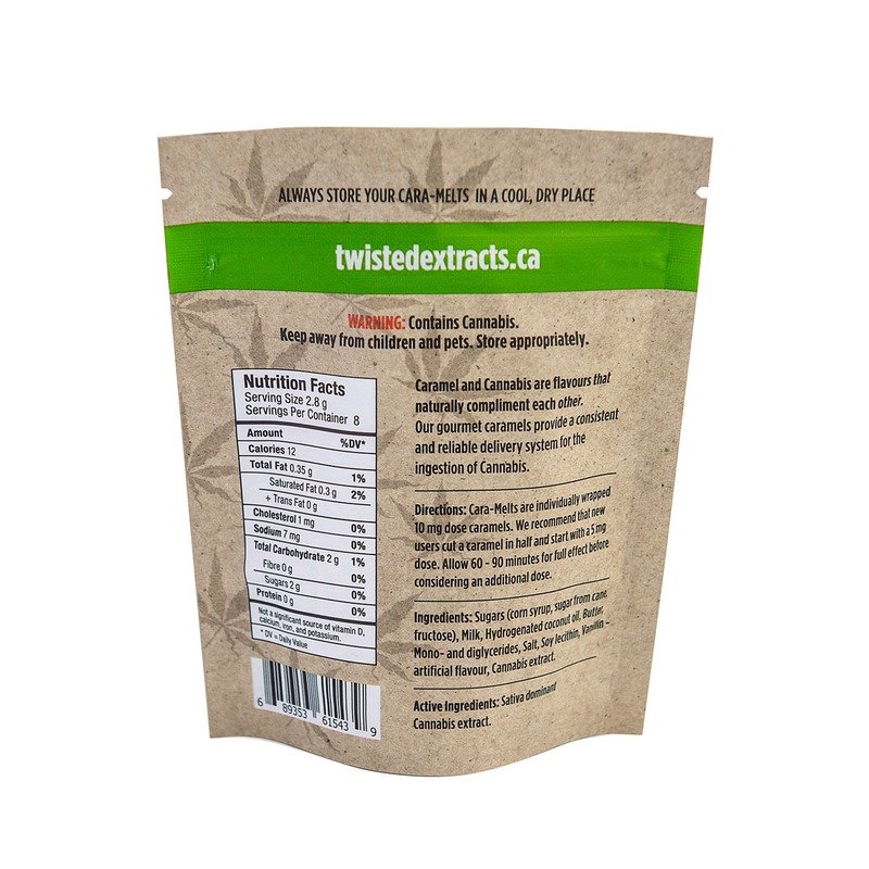 Cara-Melts THC Sativa (80mg) by Twisted Extracts