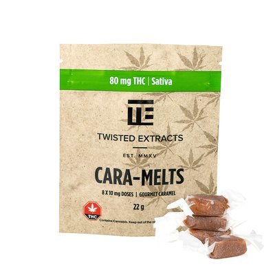 Cara-Melts THC Sativa (80mg) by Twisted Extracts