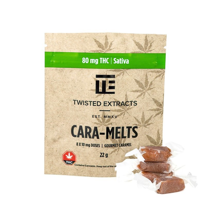 Cara-Melts THC Sativa (80mg) by Twisted Extracts