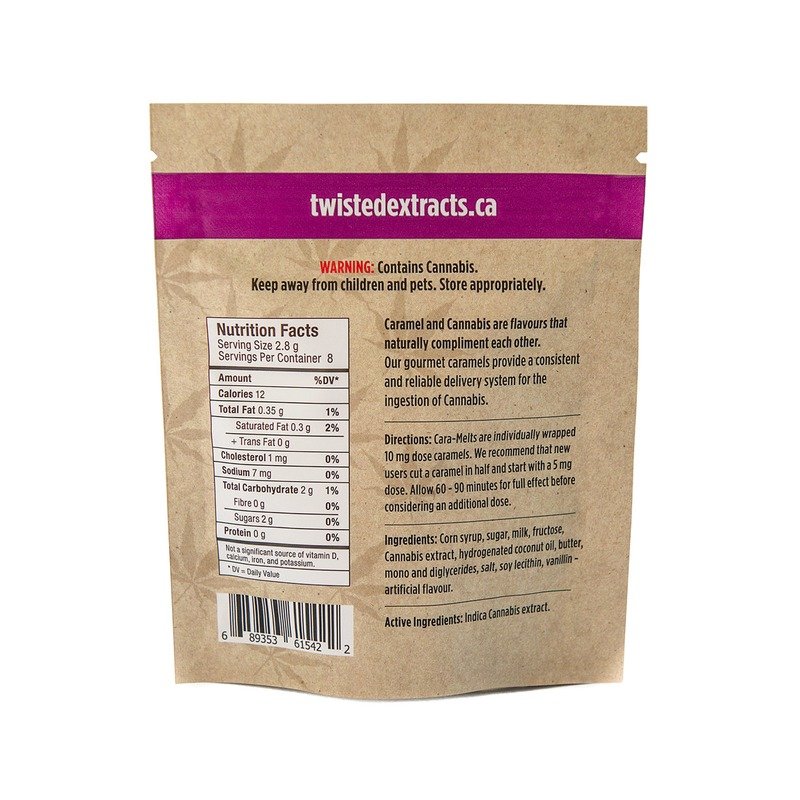 Cara-melts THC Indica (80mg) by Twisted Extracts