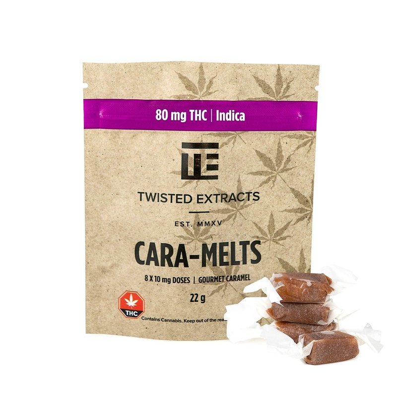 Cara-melts THC Indica (80mg) by Twisted Extracts