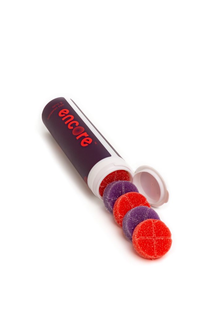 (600mg THC) Wild Strawberries & Fruit Gummies By Encore