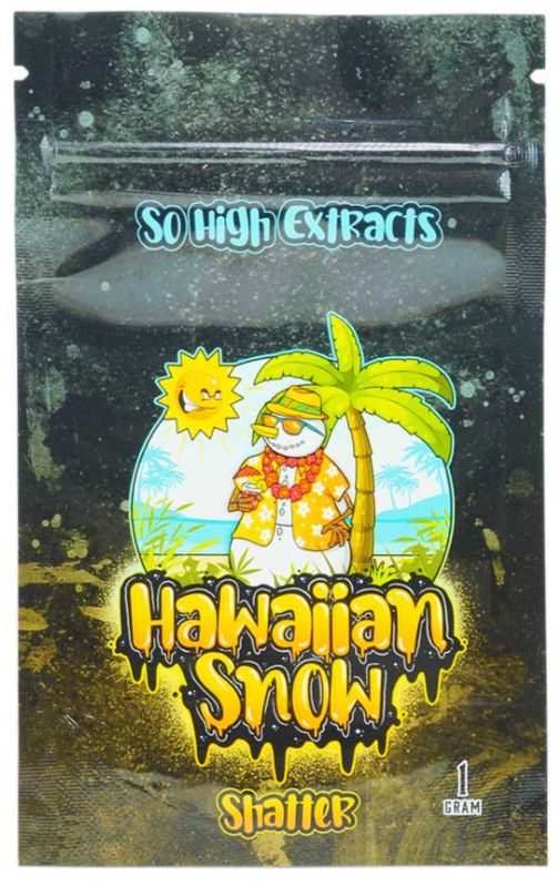 (1g) Hawaiian Snow Shatter By So High Extracts