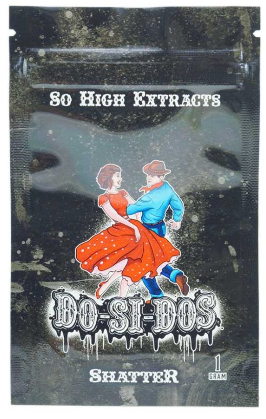 (1g) Do-Si-Dos Shatter By So High Extracts (1g) Do-Si-Dos Shatter By So High Extracts
