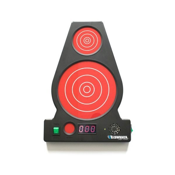 Blowback Laser Target