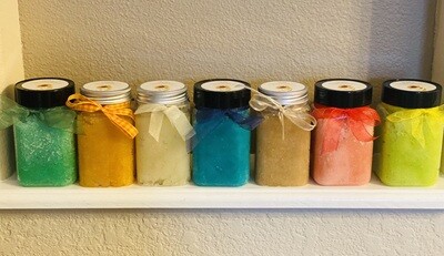 Body Scrub (Sugar) (12 oz) Medium (Various Scents, see description)