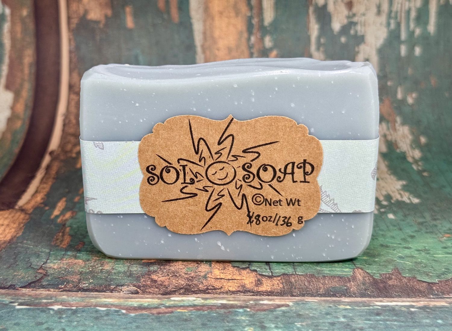 "Pumice Soap"  (Scented with Cedar wood and Orange)