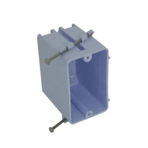 BOXES, SIZE: SINGLE GANG, TYPE: NAIL-ON