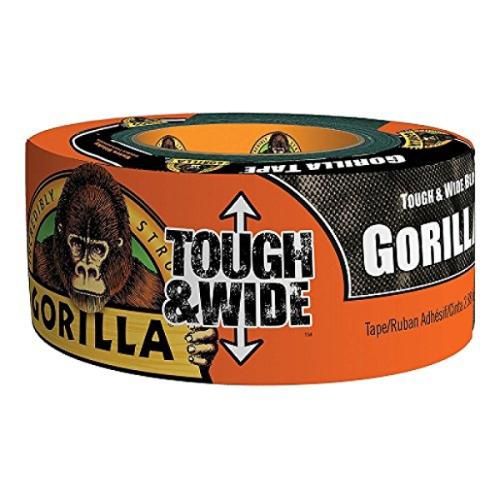 106425 2.88 IN X 25 YD TOUGH AND WIDE BLACK TAPE