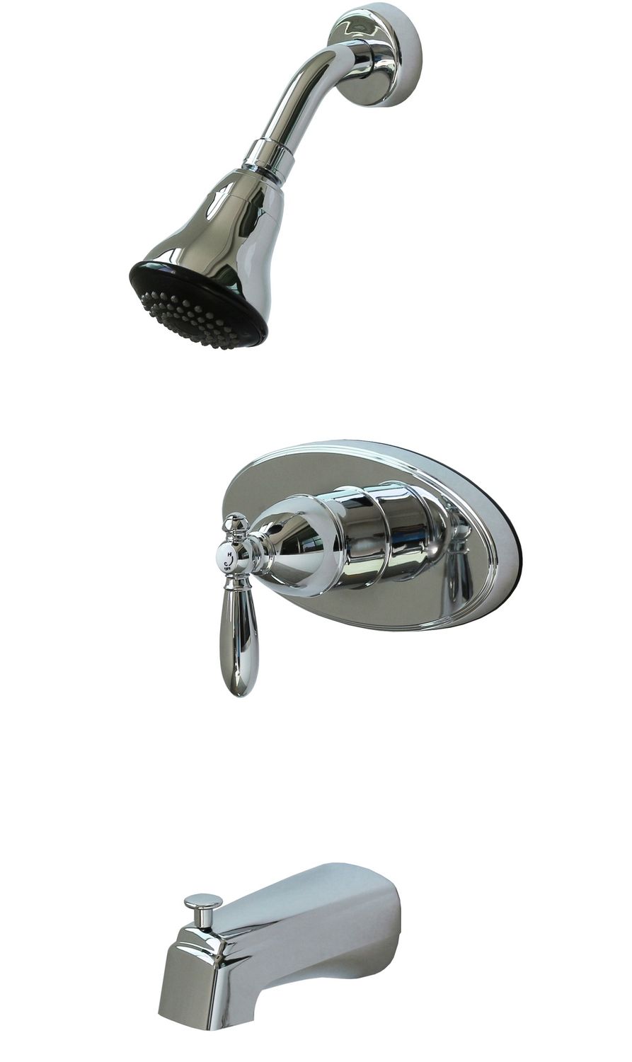 M/H OVEL FAUCET TUB/SHOWER