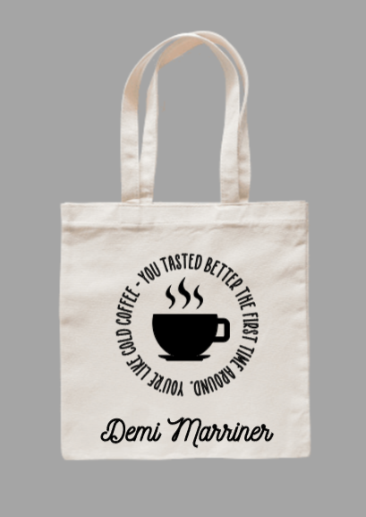Cold Coffee Tote Bags
