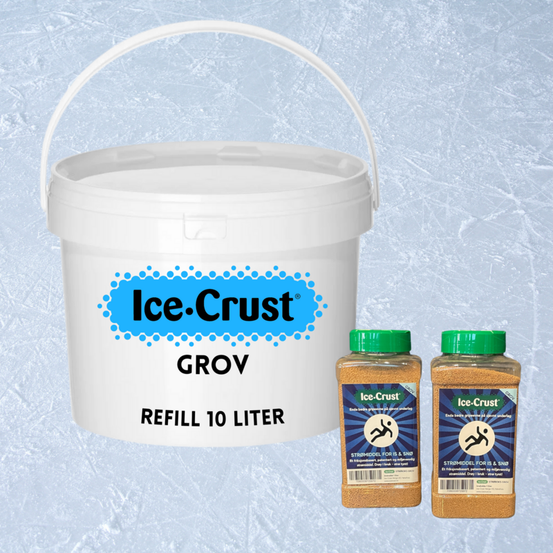 Refillbøtte 10 liter + 2 bokser (12l) - grov