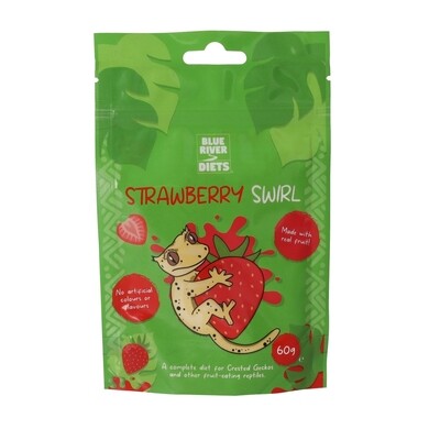 Blue River Strawberry Swirl Gecko Diet. 60g