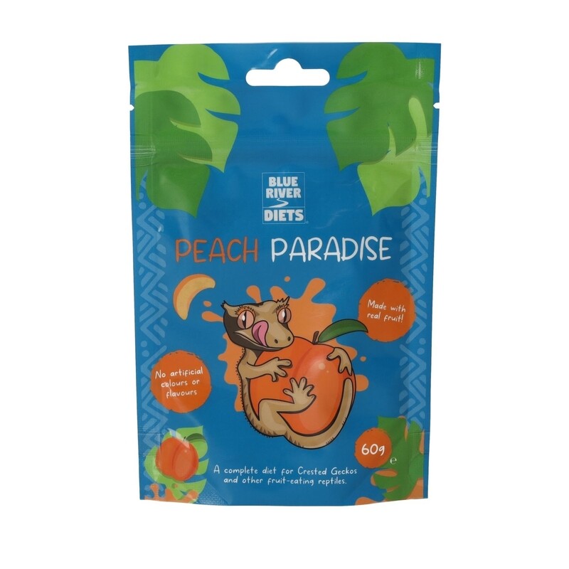 Blue River Peach Paradise Gecko Diet. 60g