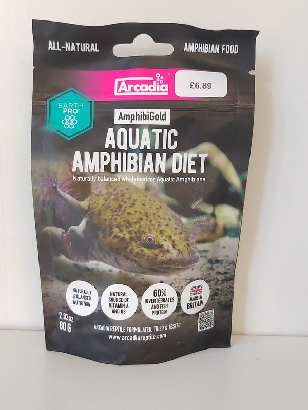Arcadia - Amphibigold Aquatic Amphibians Diet