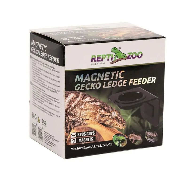 Magnetic Gecko Ledge Feeder - Reptizoo