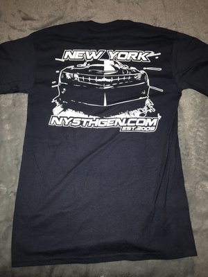 New NY5THGEN T-Shirt - Navy