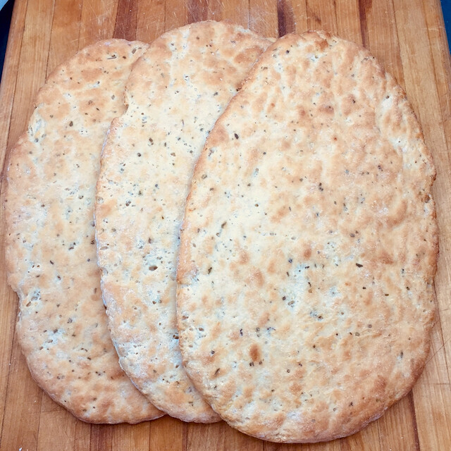Flatbread Garlic Oregano