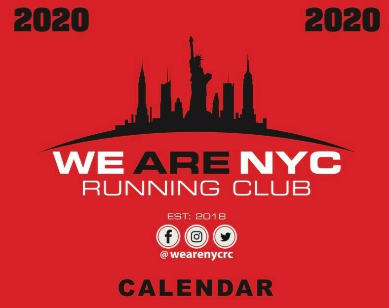 WE ARE NYC RUNNING CLUB 2020 WALL CALENDAR