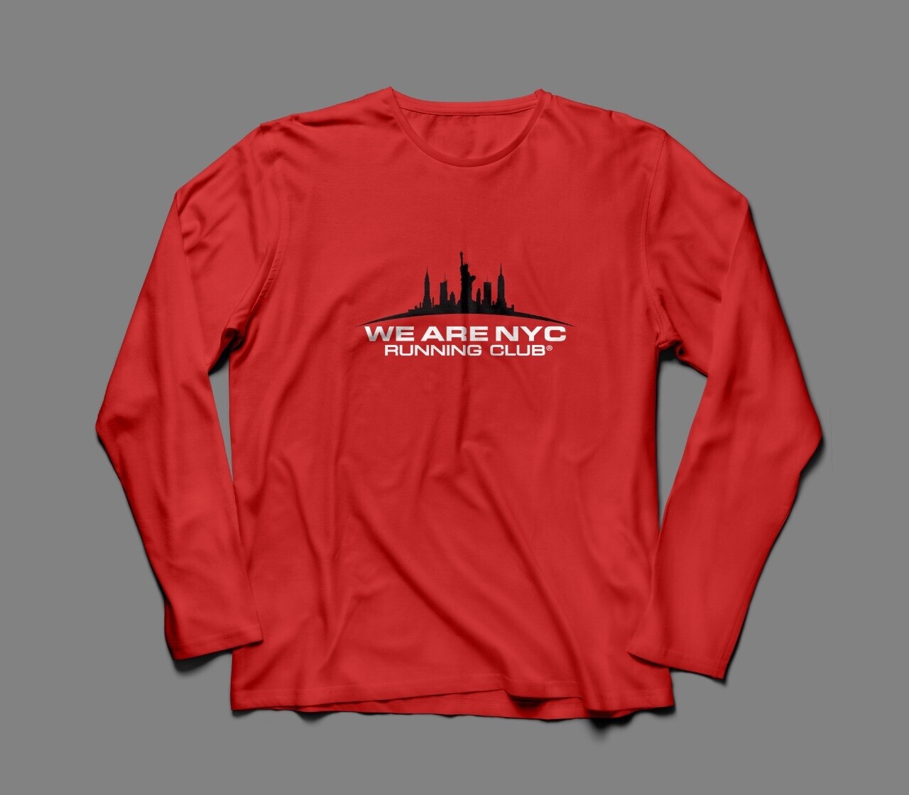 WE ARE NYC OFFICIAL RACE DAY RED LONG SLEEVE