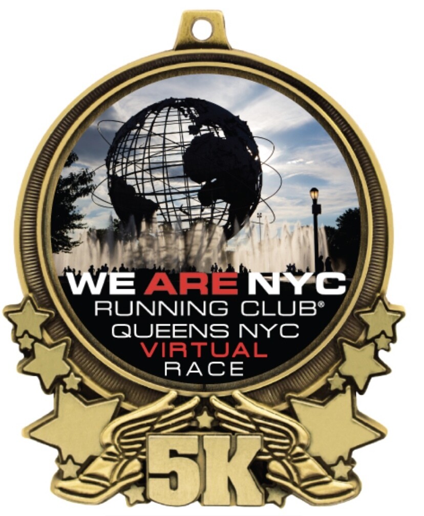 VIRTUAL RACE - June 6th - June 7th
We Are NYC Running Club QUEENS 5k!