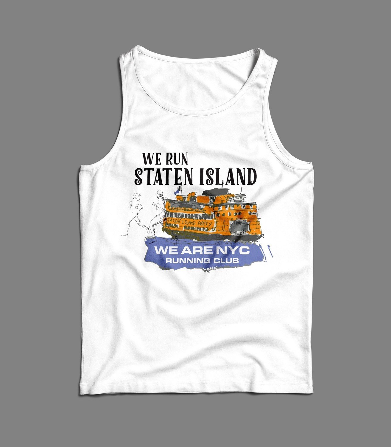 WE ARE NYC - STATEN ISLAND "FERRY" TANK / SINGLET