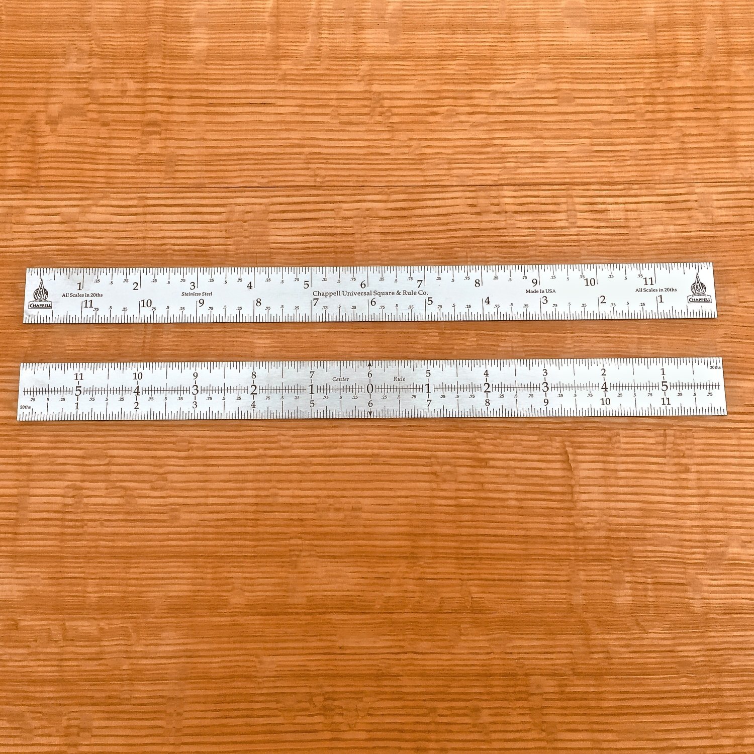 12" Flexible Center Rule