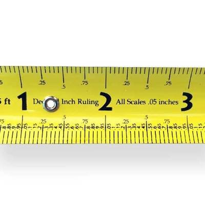 Tape Measure - Decimal inch