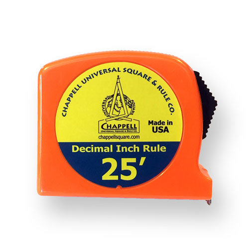 Tape Measure - Decimal inch