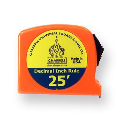 Tape Measure - Decimal inch