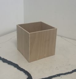 4x4 wood cube