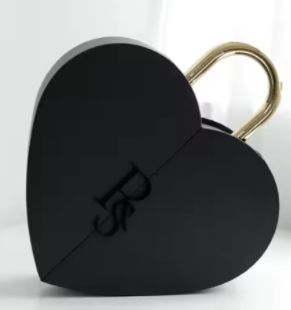 PS Lock Heart, Colors: black