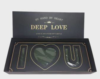 I Love You Boxq, Color: Black