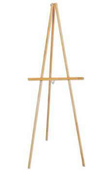 Wood easel