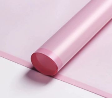 Transparent wrapping, Colors: Light pink