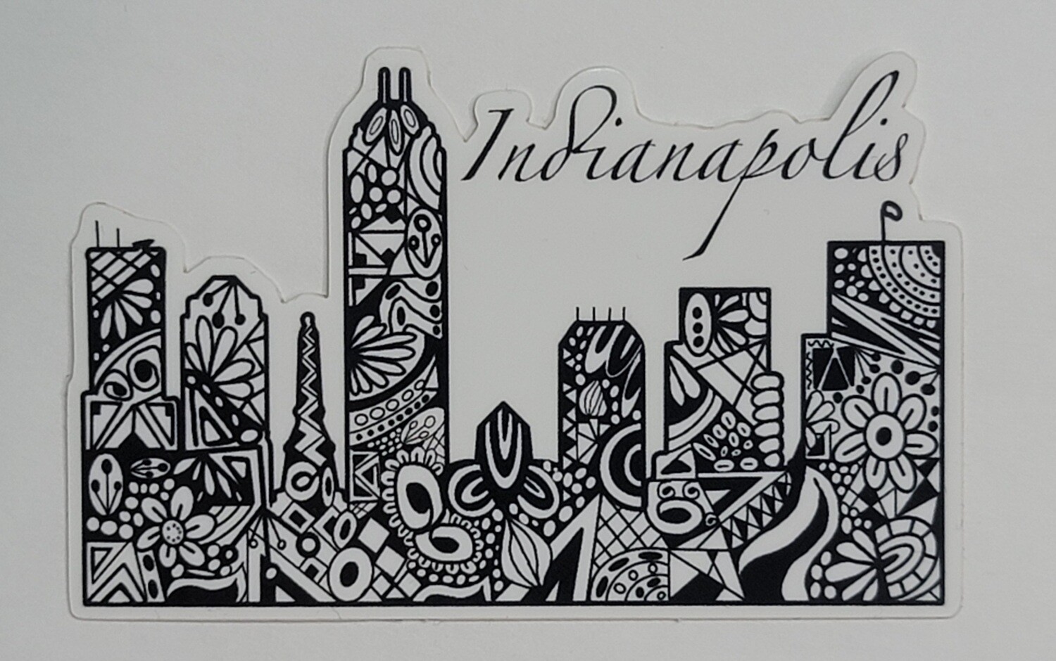 Sticker - INDY SKYLINE