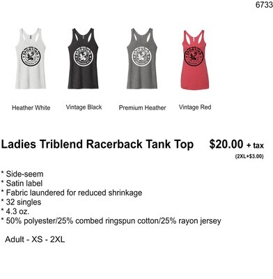 Ladies TriBlend Racerback Tank Top