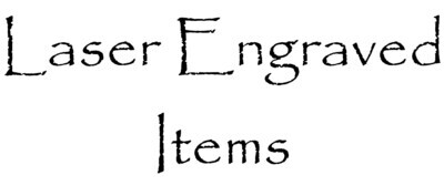 Tumblers - Laser Engraved Items