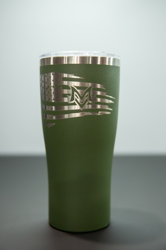 30 oz OD Green Patriotic MV Tumbler