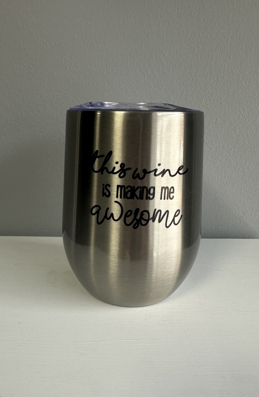 Wine Tumbler, Design: Awesome