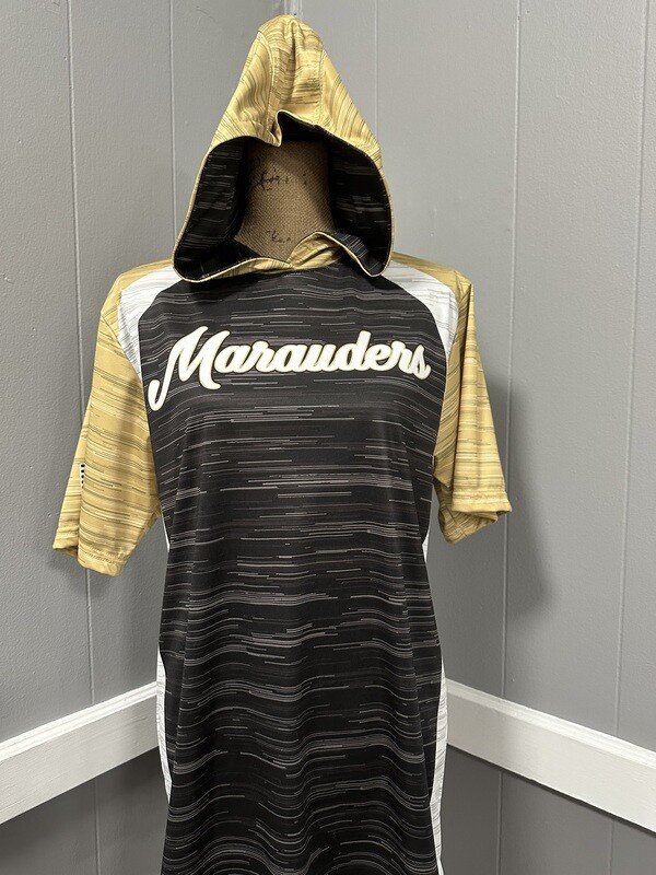 Sublimated Hooded Short Sleeve Shirt
