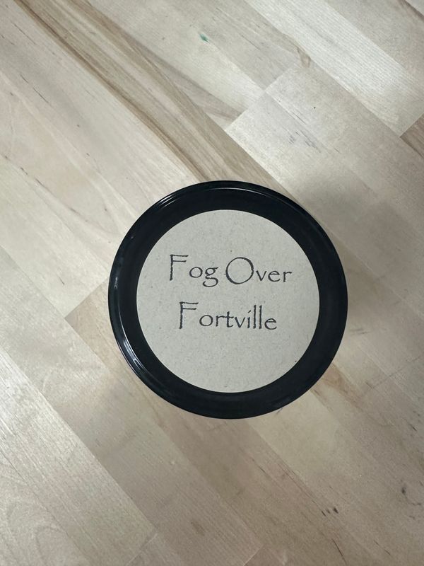 Fog Over Fortville Cotton Wick Candle - 9 oz