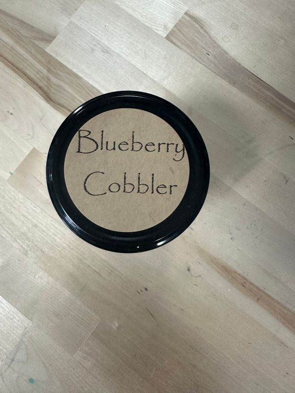 Blueberry Cobbler Cotton Wick Candle - 9 oz